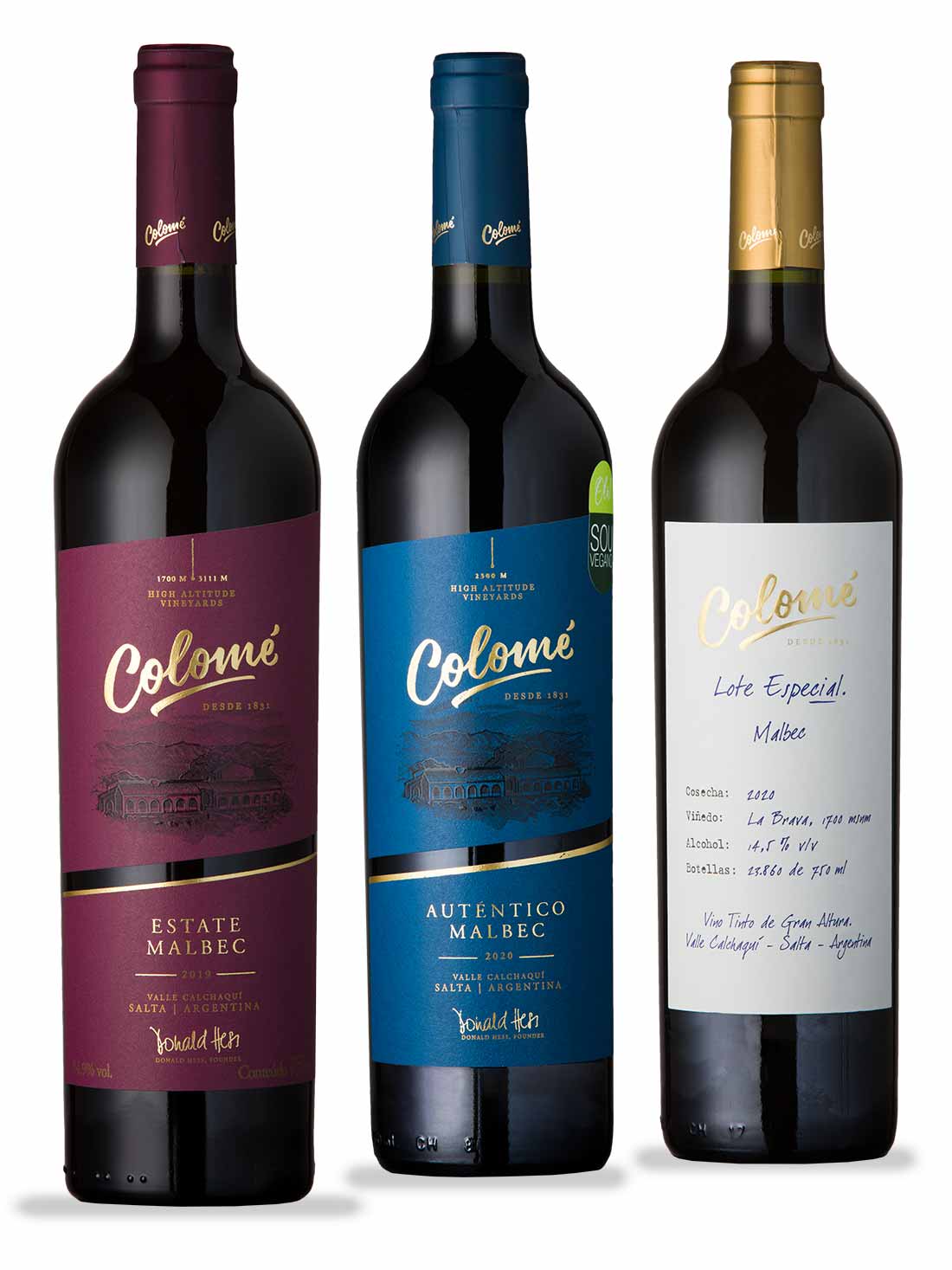 Kit Malbecs da Colomé