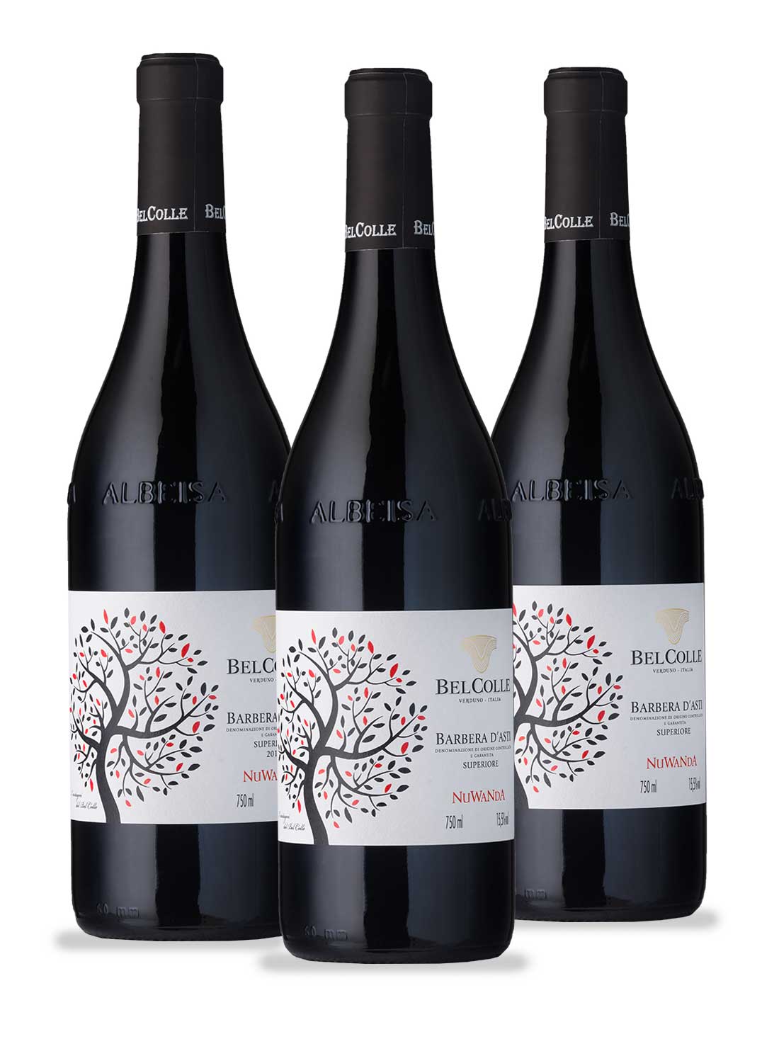 Vertical Bel Colle Barbera D'asti Nuwanda